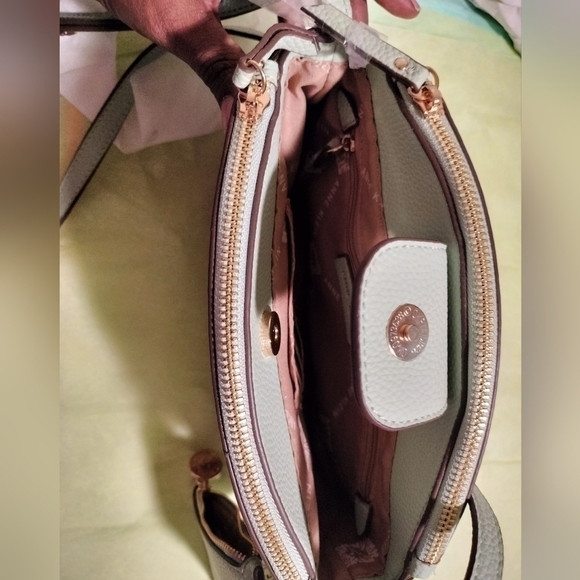 Anne Klein Logo Triple Compartment Crossbody with Card Case - Picture 10 of 15